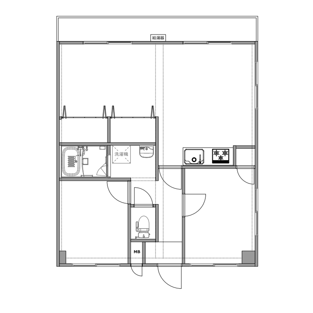 リノベーション前の図面です