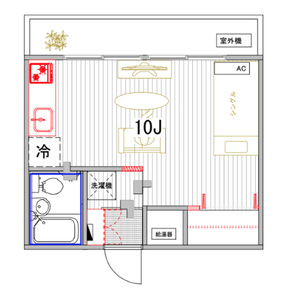 リノベーション後の図面