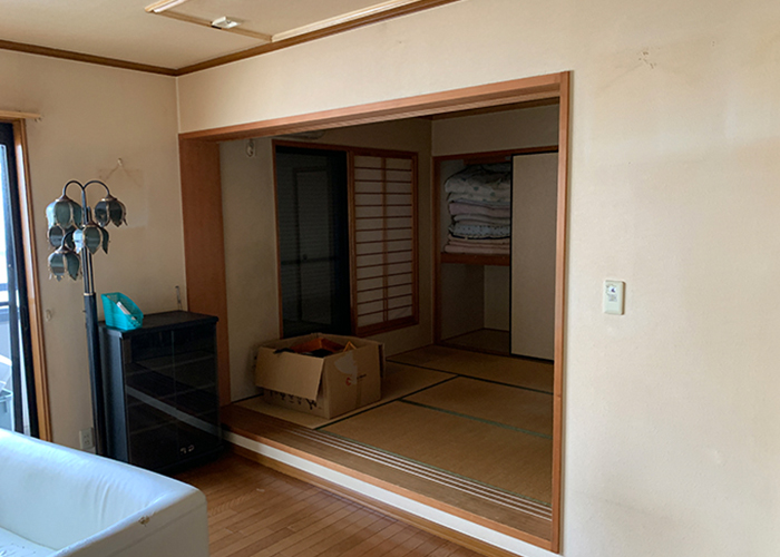 リノベーション前の居室です