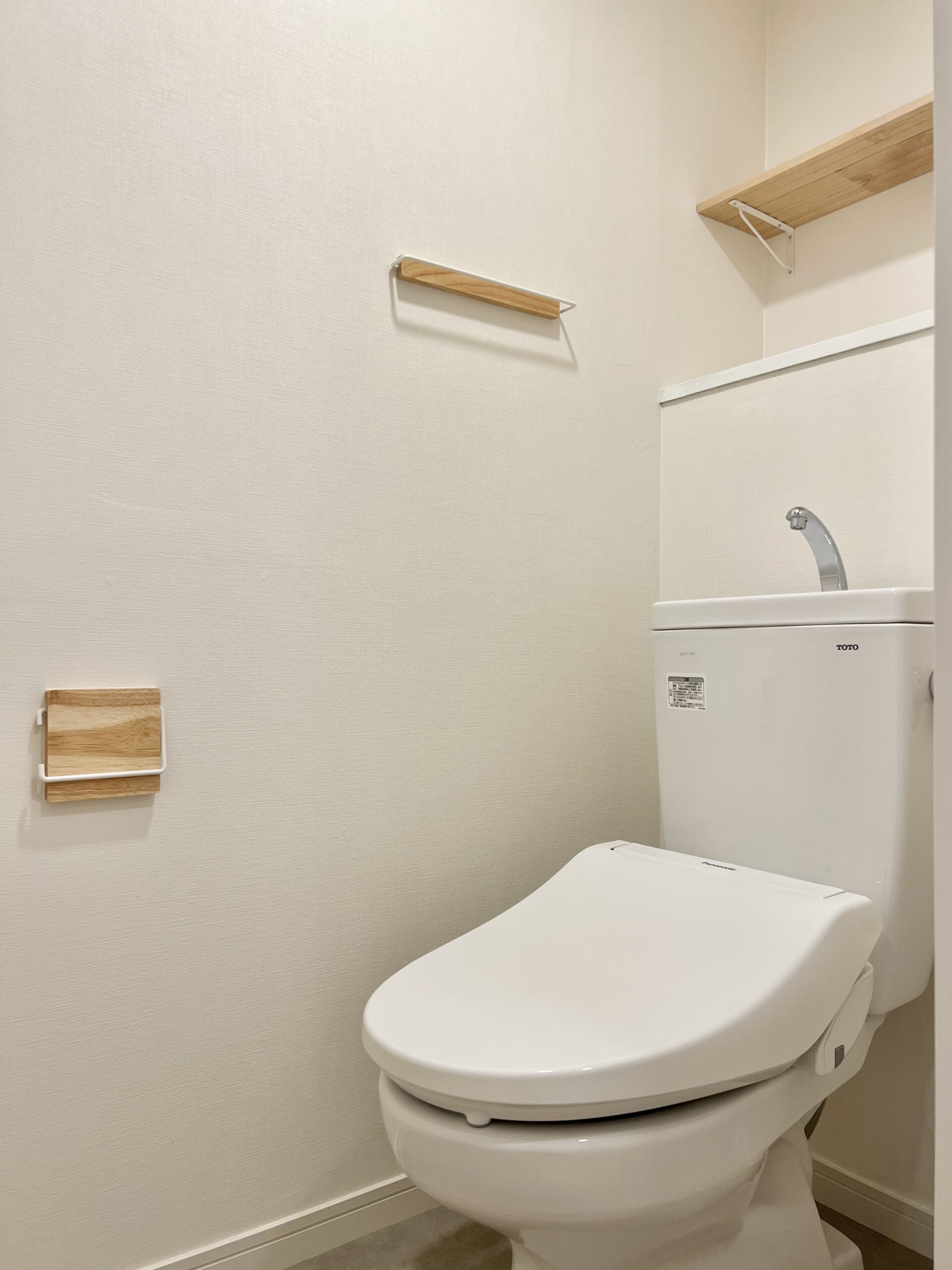 リノベーション後のトイレです