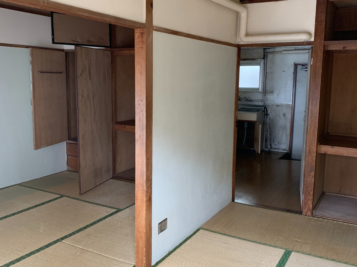 リノベーション前の居室です。
