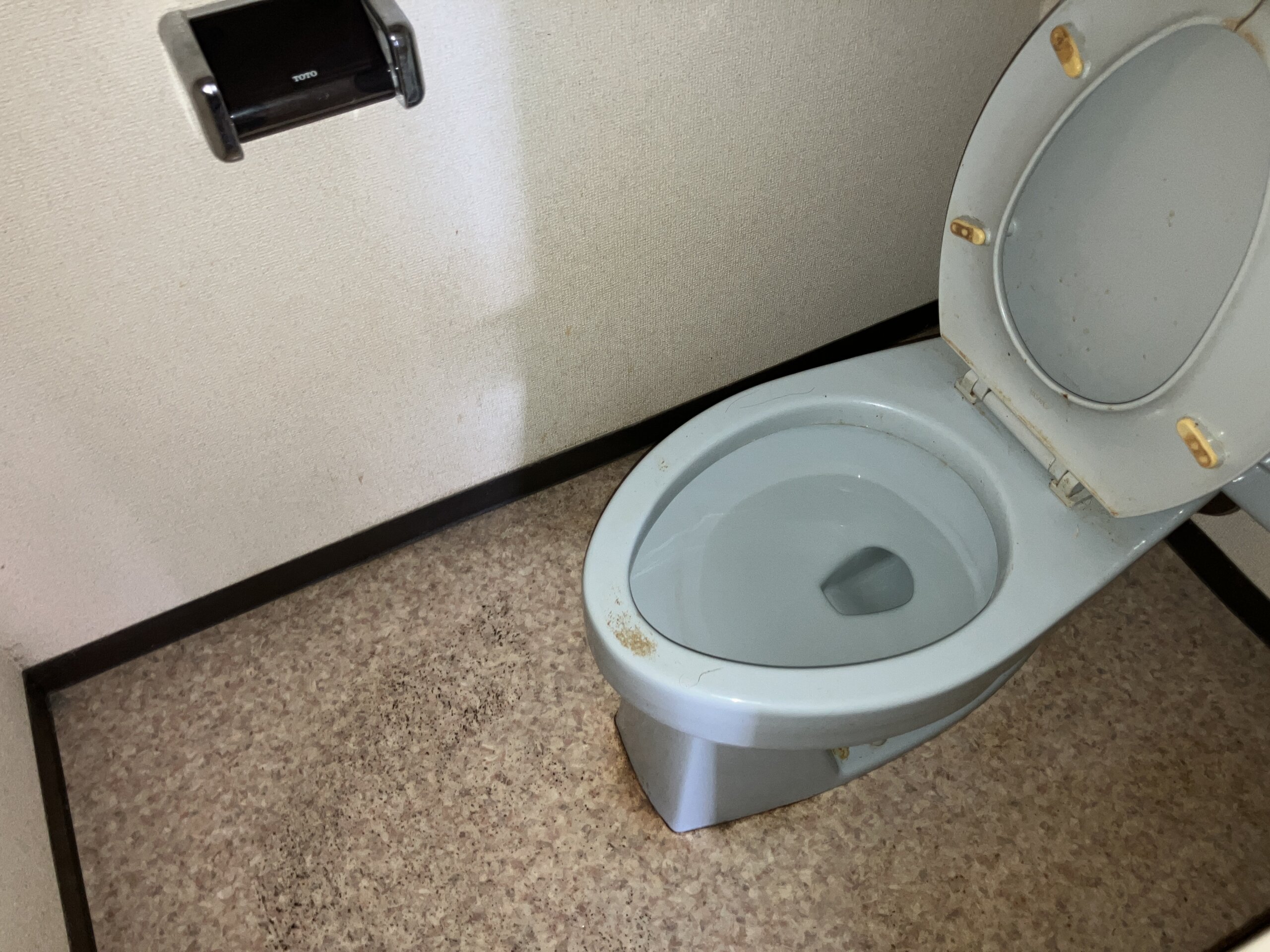 リノベーション前のトイレです。