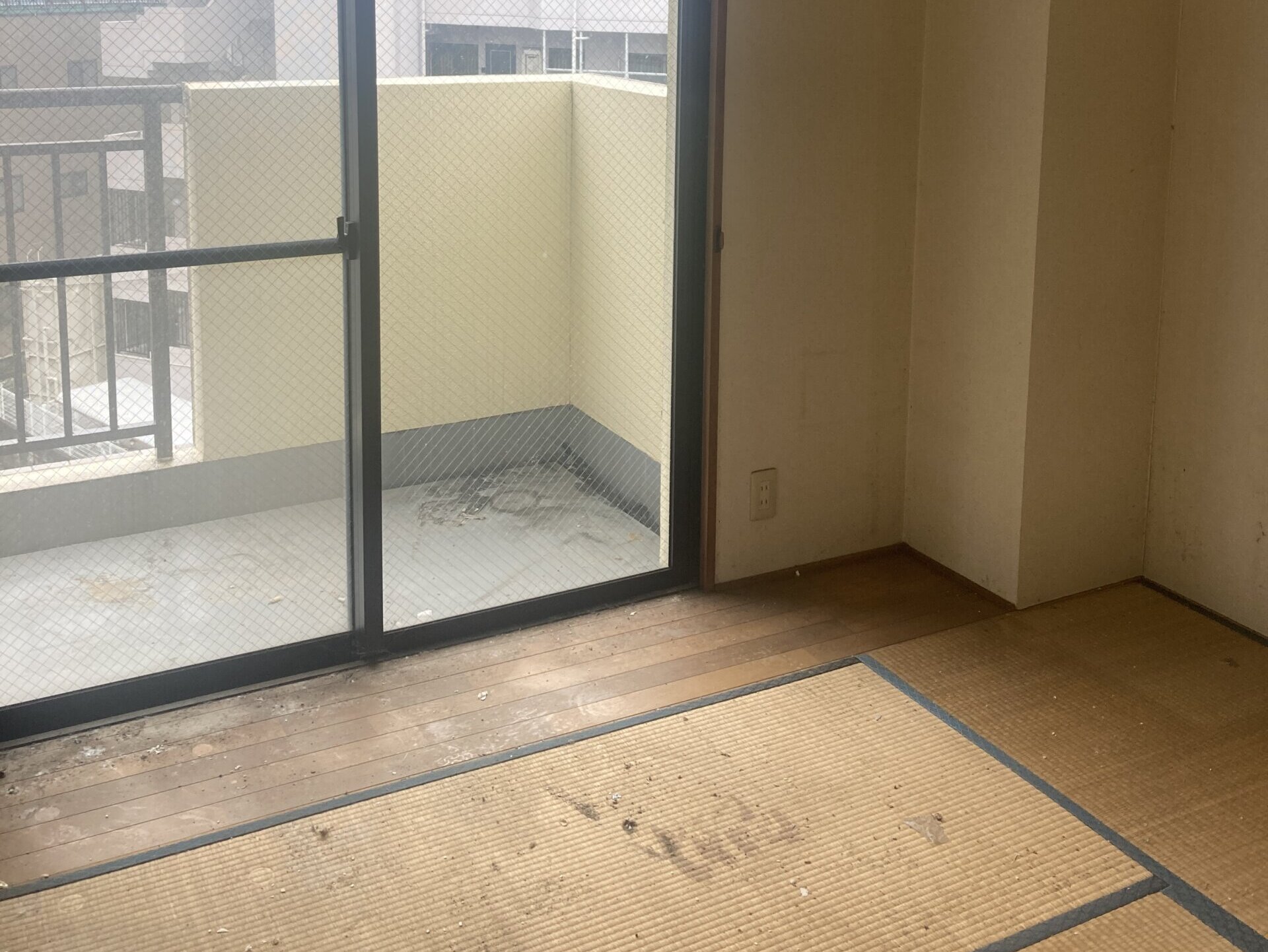 リノベーション前は畳のお部屋でした。