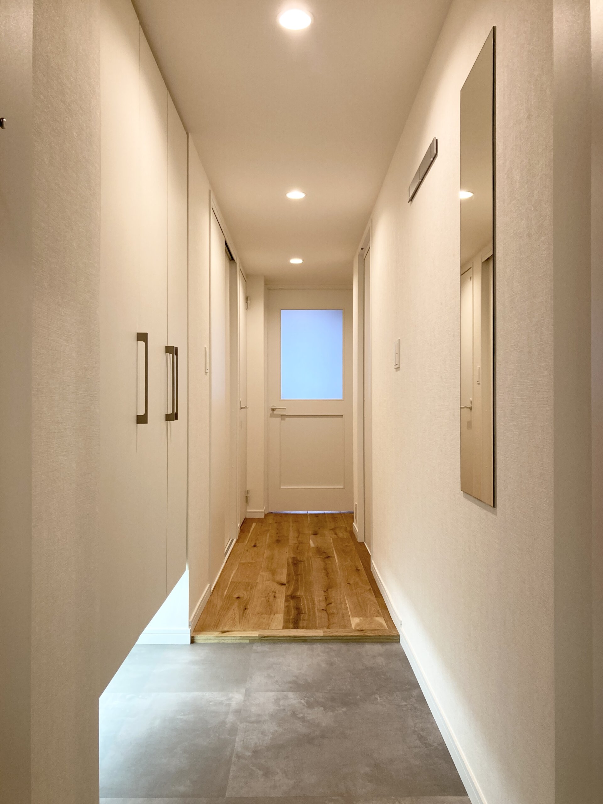 リノベーション後の玄関