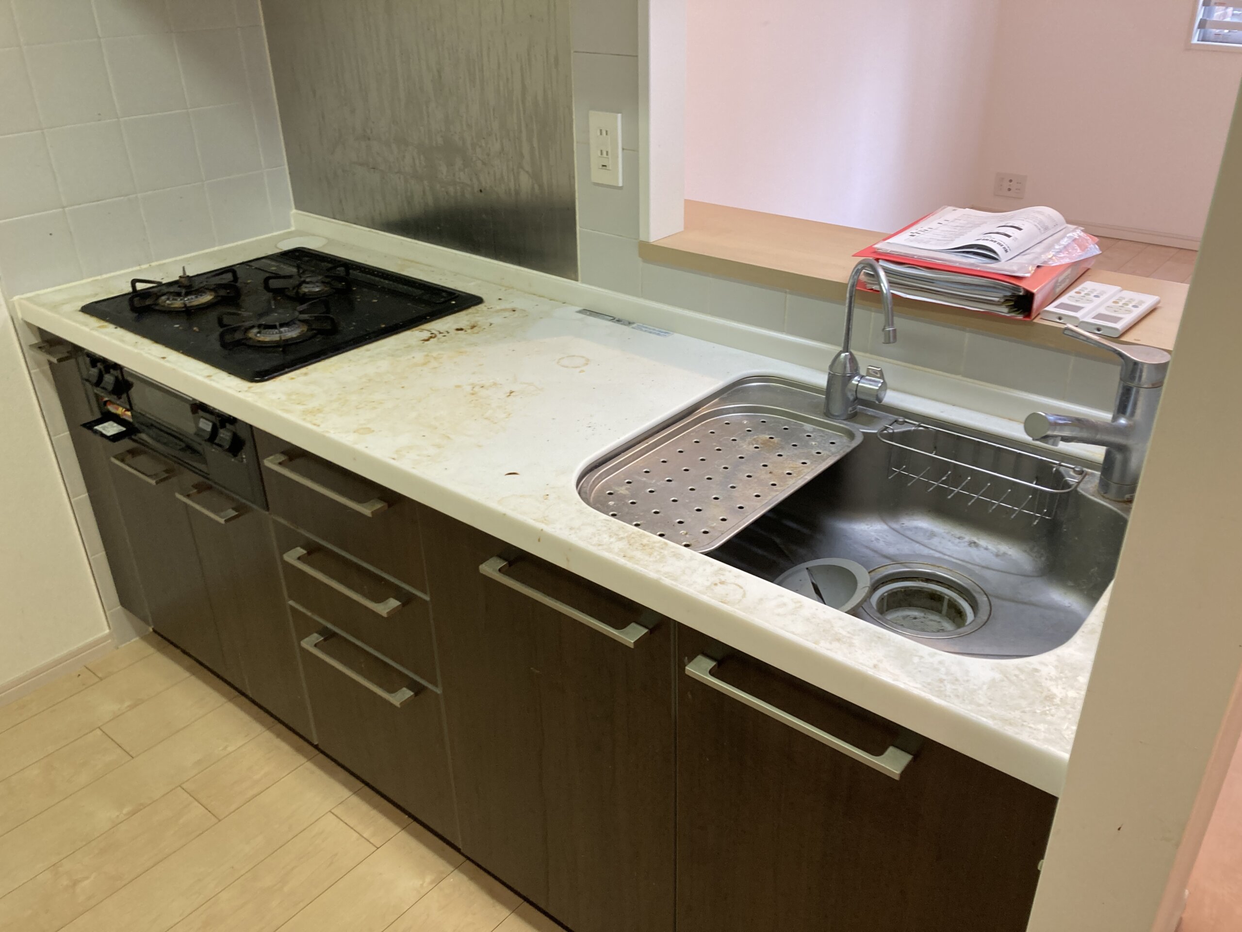 リノベーション前のキッチン