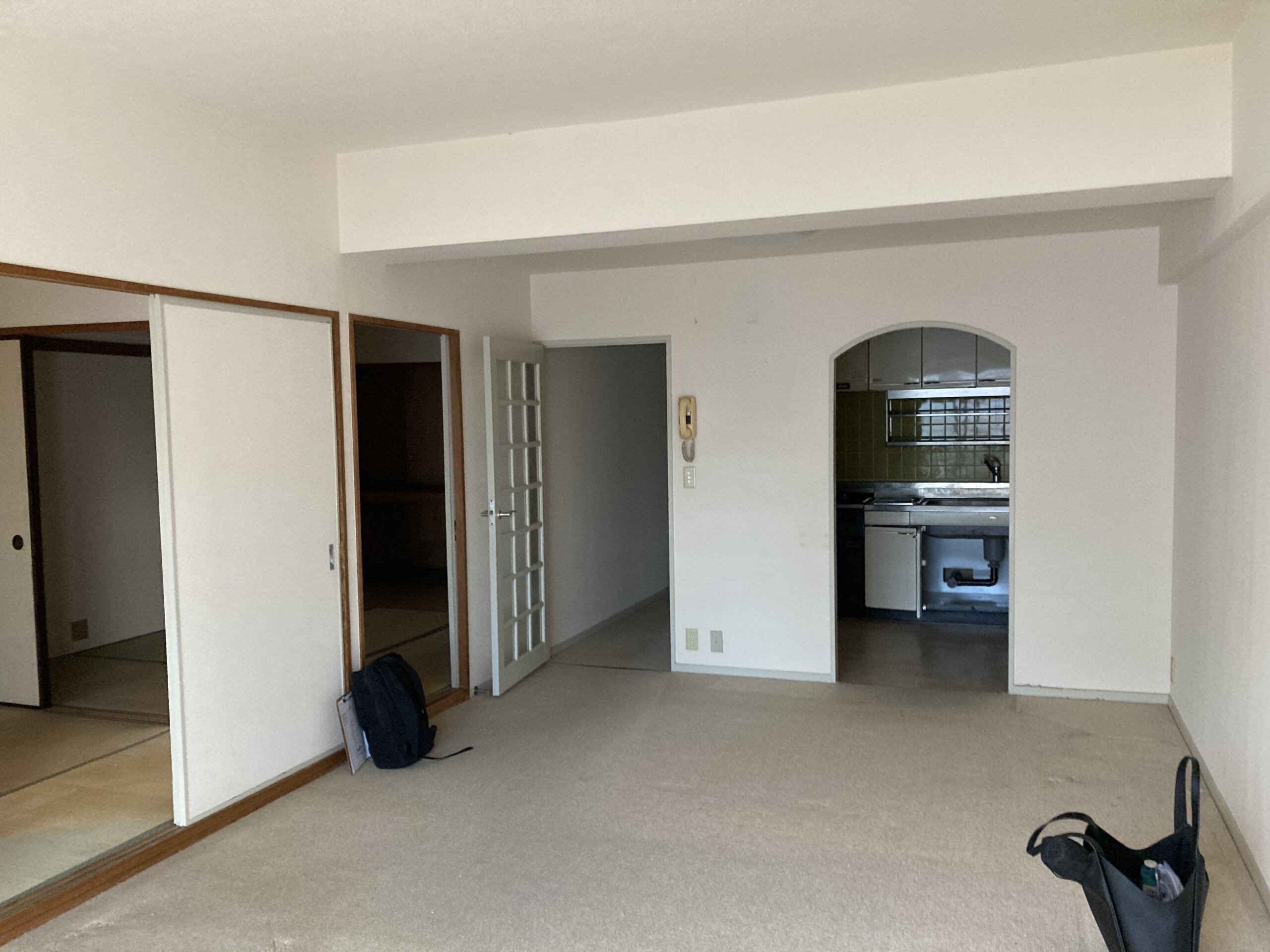 リノベーション前の居室です。