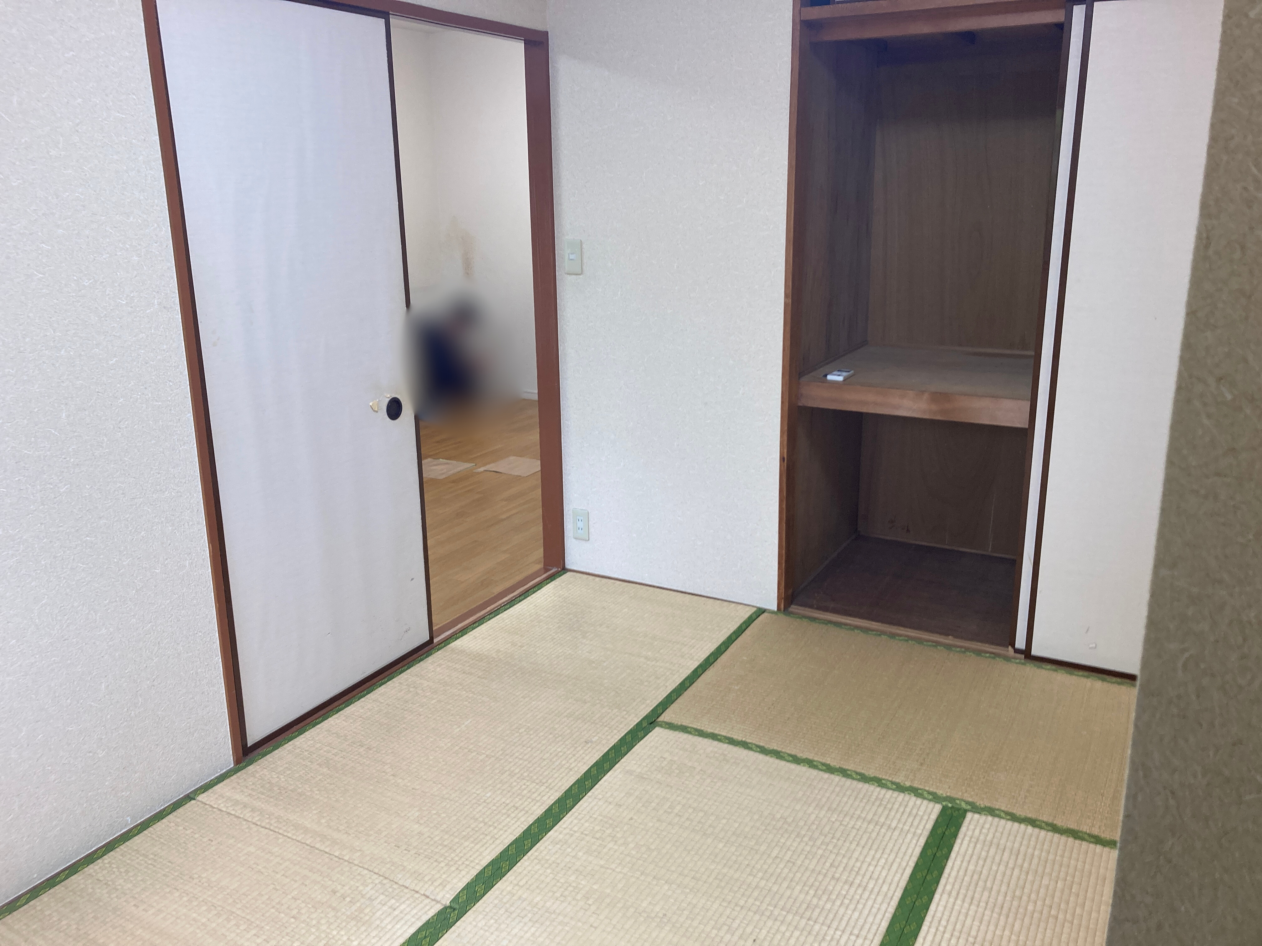 リノベーション前の居室