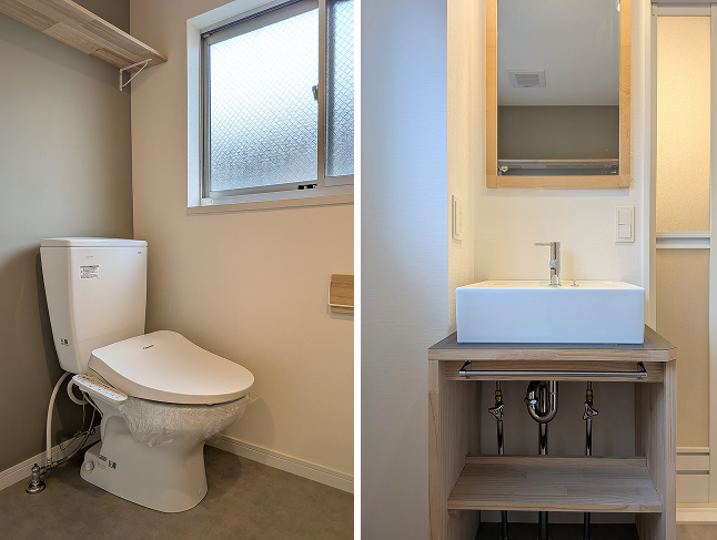 入居者様への訴求力が高い「バス・トイレ別」「独立洗面台」を実現しました。