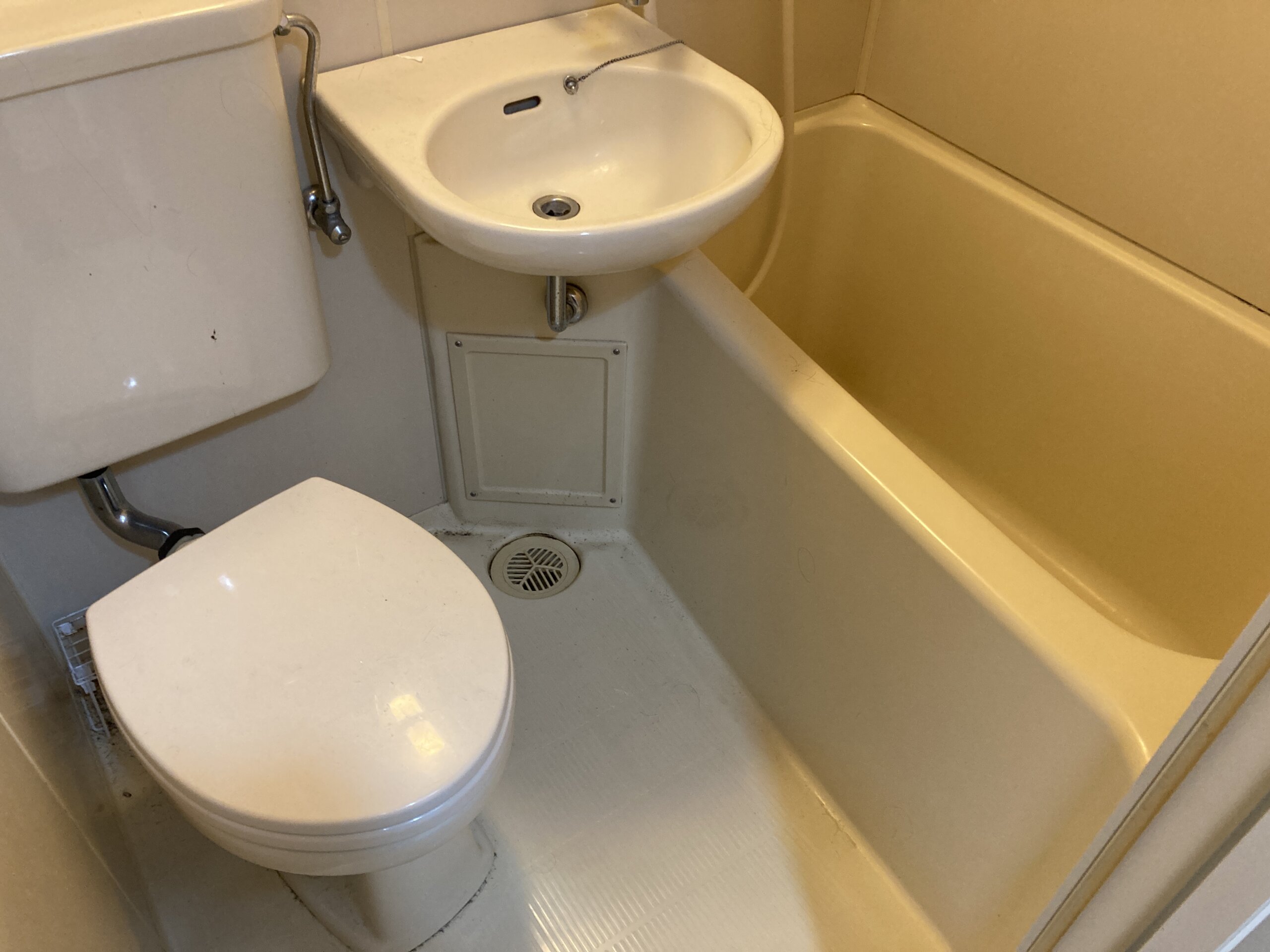 リノベーション前の浴室