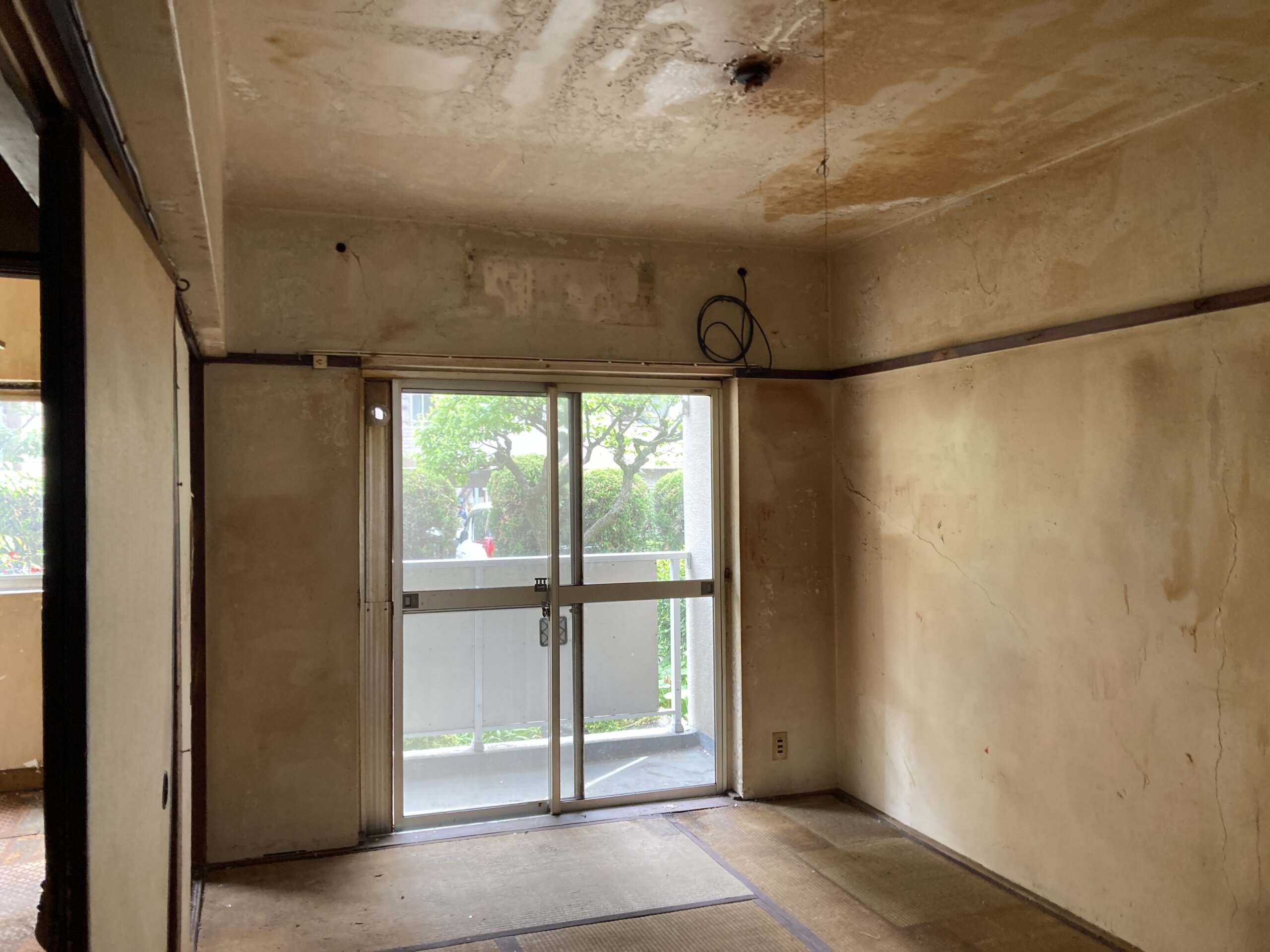 リノベーション前の居室