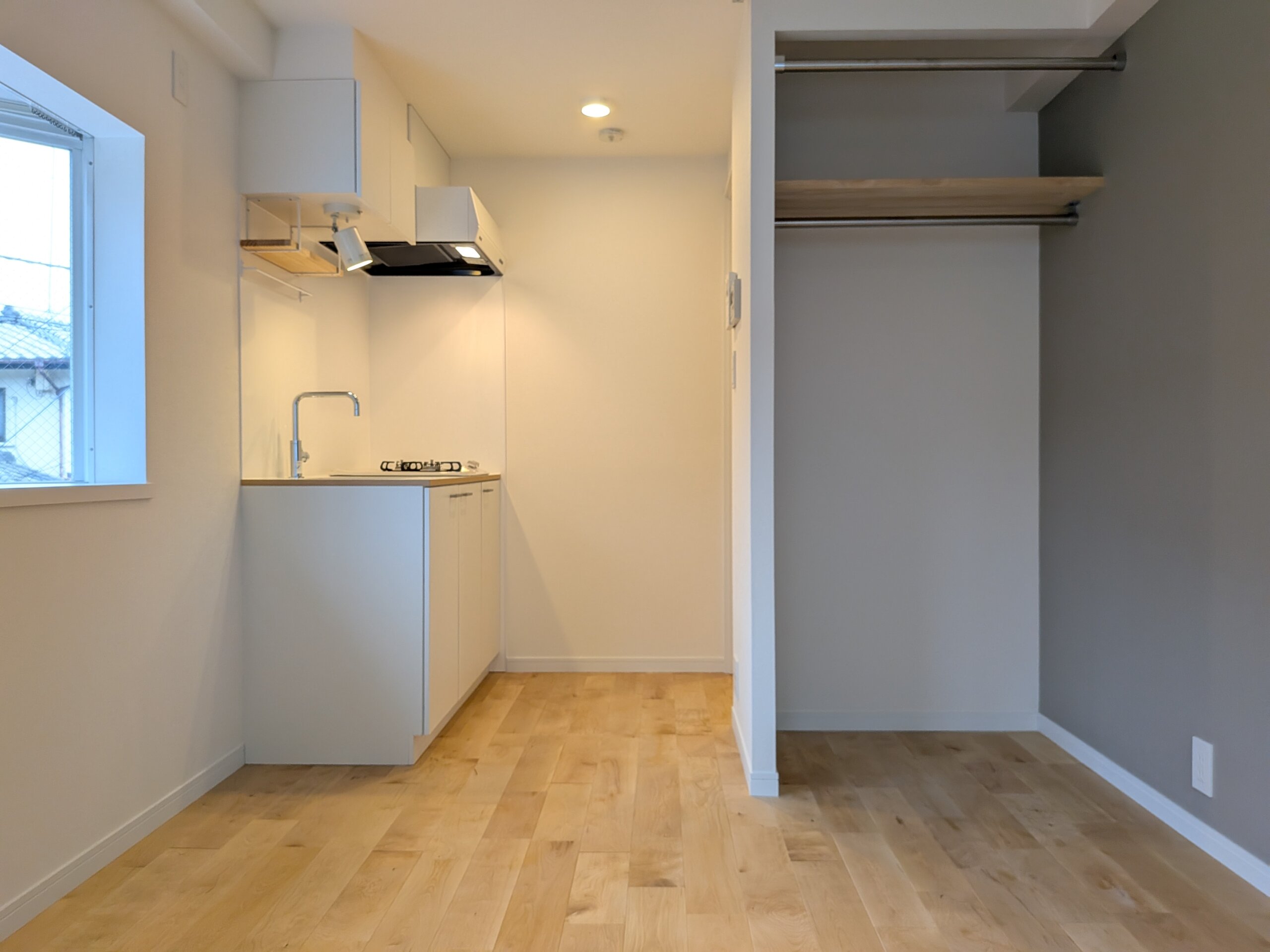 クローゼットを新設しました。