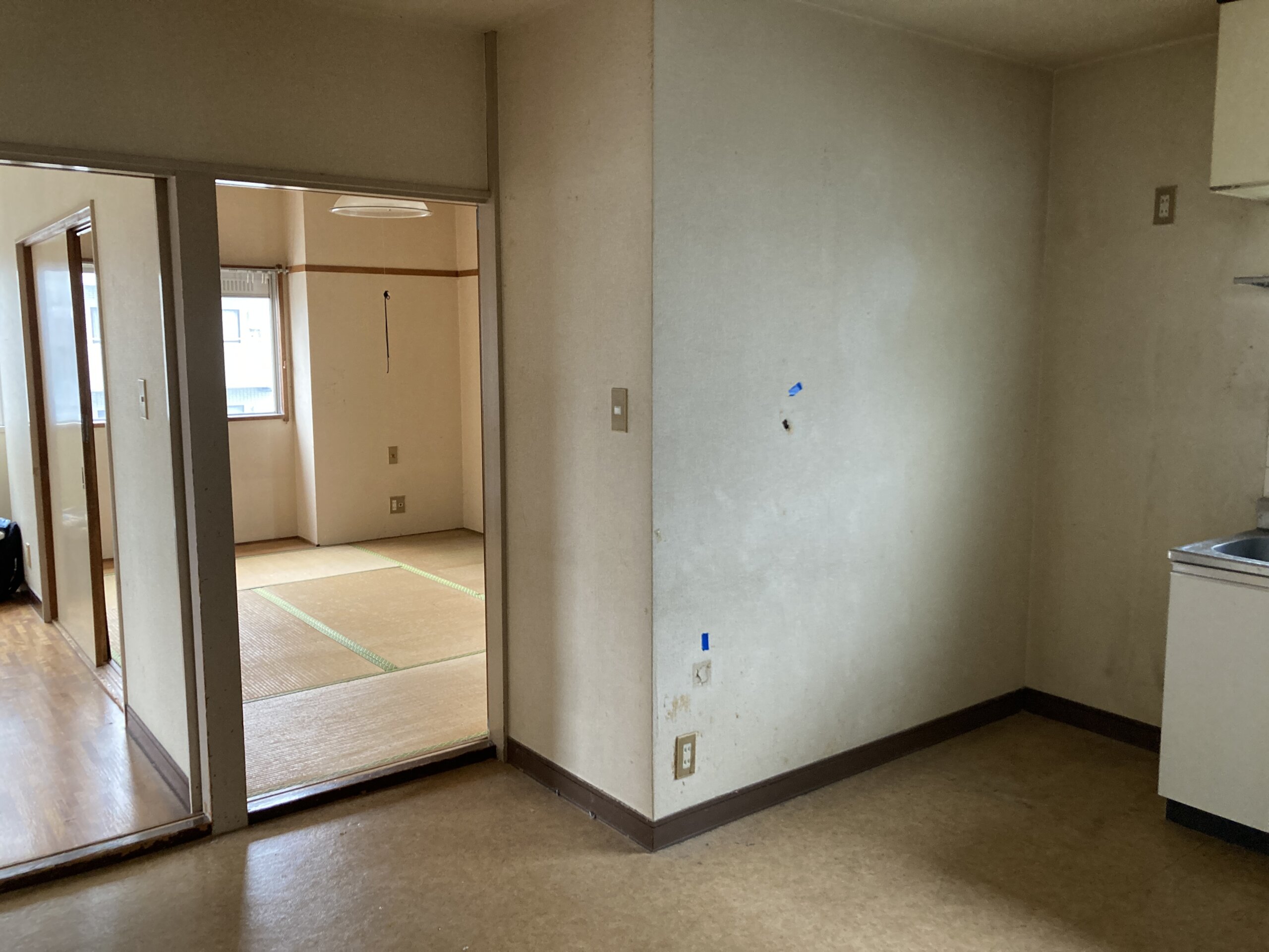 リノベーション前の居室です。