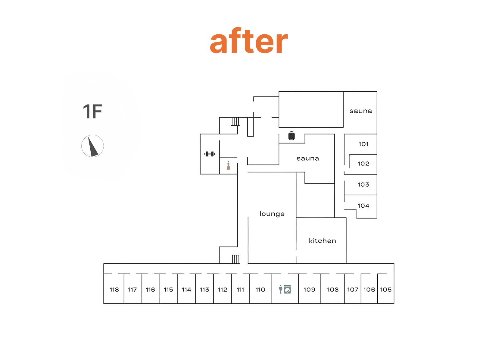 間取り図 after 1