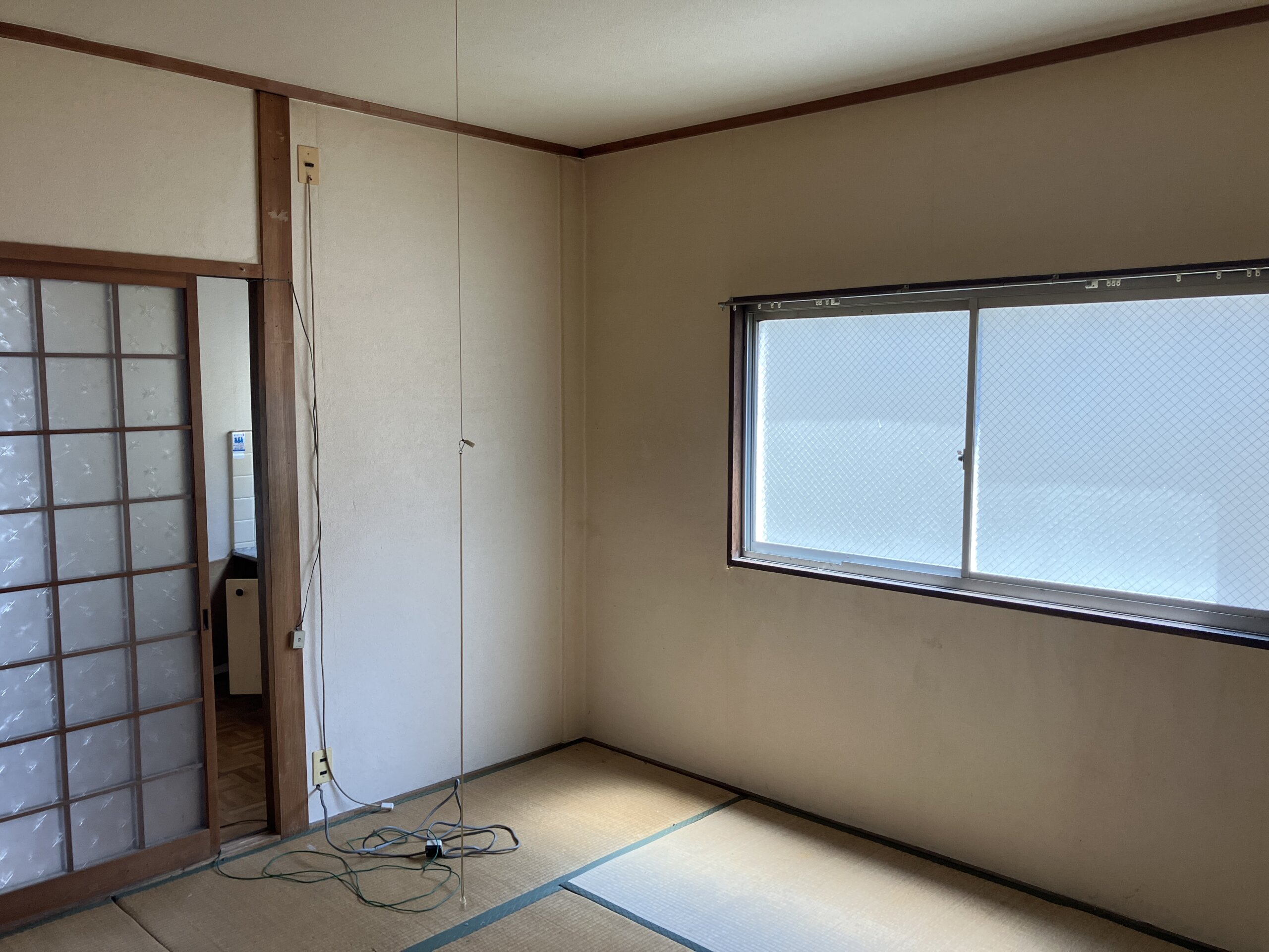 リノベーション前の居室