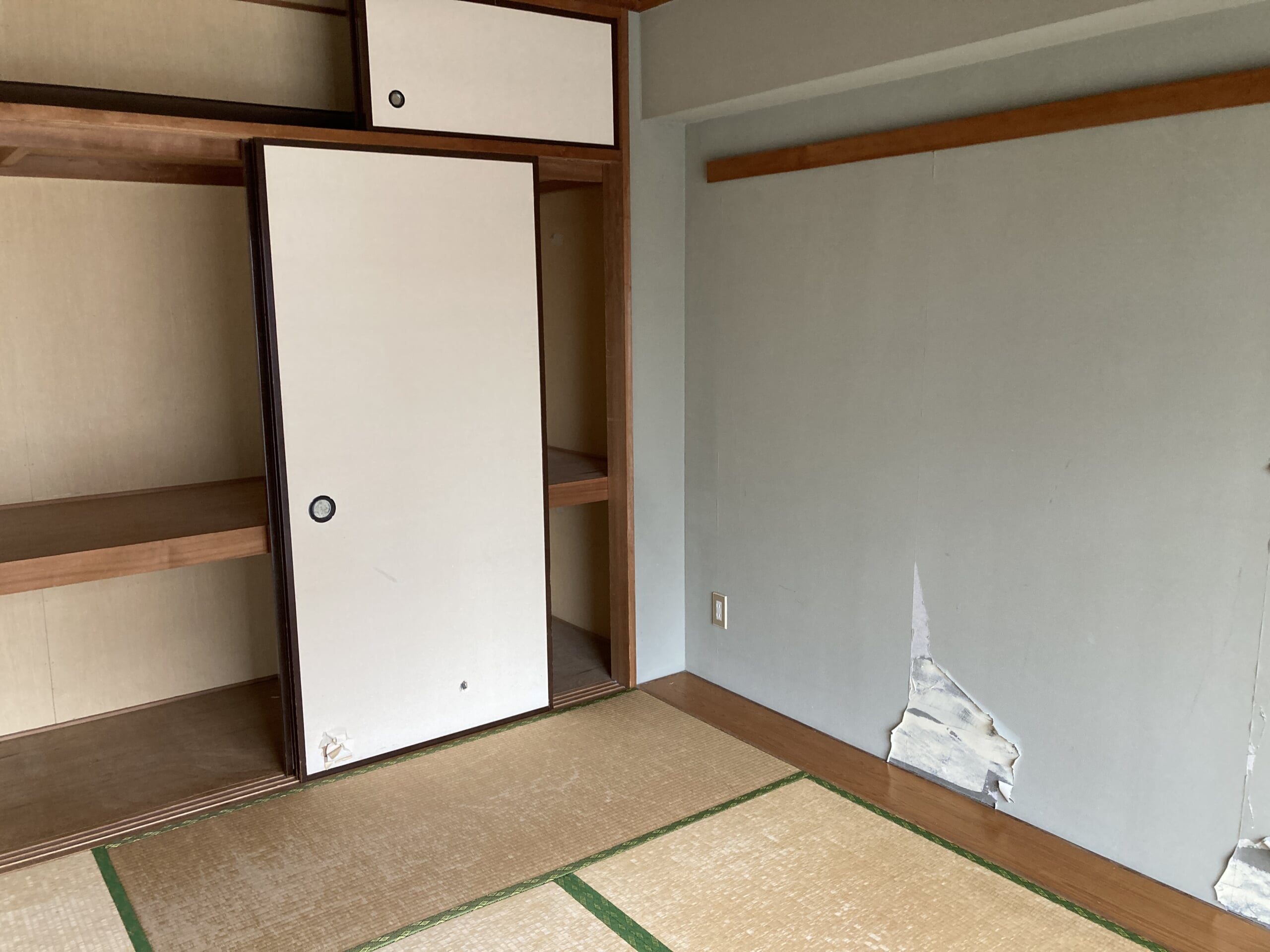 リノベーション前の居室